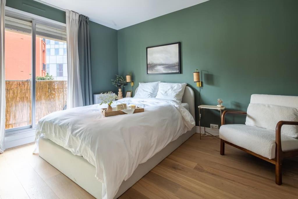 Gaspar - Joli Nid Douillet Proche De Paris Avec Balcon Boulogne-Billancourt Luaran gambar